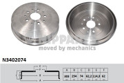 N3402074 Brzdový buben NIPPARTS