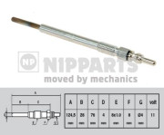 N5712026 NIPPARTS żeraviaca sviečka N5712026 NIPPARTS