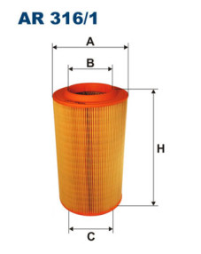 AR 316/1 Vzduchový filtr FILTRON