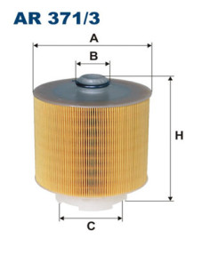 AR 371/3 Vzduchový filtr FILTRON