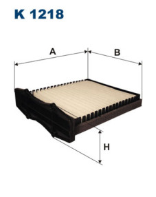 K 1218 Filtr, vzduch v interiéru FILTRON