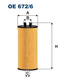 OE 672/6 Olejový filtr FILTRON