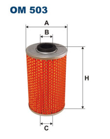 OM 503 FILTRON hydraulický filter riadenia OM 503 FILTRON