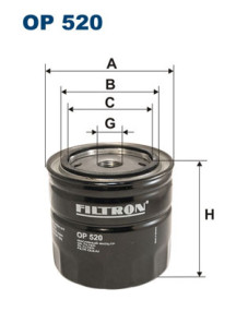 OP 520 FILTRON filter pracovnej hydrauliky OP 520 FILTRON