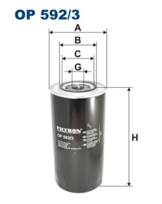 OP 592/3 Hydraulický filtr, řízení FILTRON