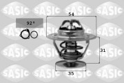 3306067 Termostat, chladivo SASIC