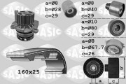 3906077 SASIC vodné čerpadlo + sada ozubeného remeňa 3906077 SASIC