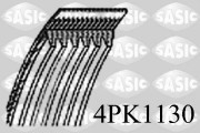 4PK1130 SASIC ozubený klinový remeň 4PK1130 SASIC