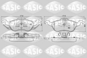6216018 Sada brzdových destiček, kotoučová brzda SASIC