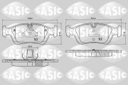 6216052 Sada brzdových destiček, kotoučová brzda SASIC