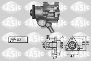 7076022 Hydraulické čerpadlo, řízení SASIC