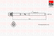 B1060 Sada šroubů hlavy válce FAI AutoParts