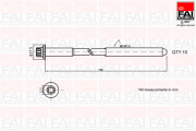 B1401 FAI AutoParts sada skrutiek hlavy valcov B1401 FAI AutoParts