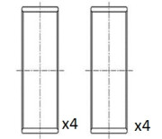 BB2068-025 Ojniční ložisko FAI AutoParts