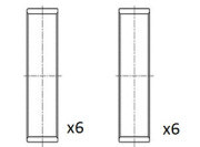 BB2078-STD Ojniční ložisko FAI AutoParts