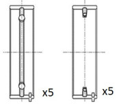 BM1003-STD FAI AutoParts lożisko kľukového hriadeľa BM1003-STD FAI AutoParts