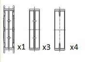 BM1012-STD Hlavní ložiska klikového hřídele FAI AutoParts