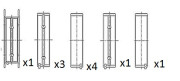 BM1022-STD Hlavní ložiska klikového hřídele FAI AutoParts