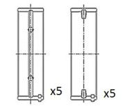 BM1029-STD Hlavní ložiska klikového hřídele FAI AutoParts