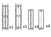 BM1033-050 Hlavní ložiska klikového hřídele FAI AutoParts