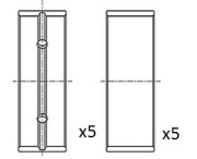 BM1045-STD FAI AutoParts lożisko kľukového hriadeľa BM1045-STD FAI AutoParts