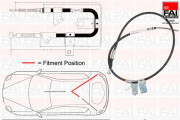 FBC0109 FAI AutoParts żażné lanko parkovacej brzdy FBC0109 FAI AutoParts