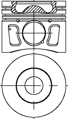 PK38-000 Píst FAI AutoParts