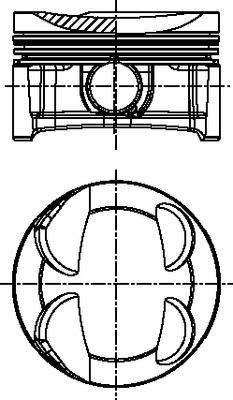 PK67-000 Píst FAI AutoParts