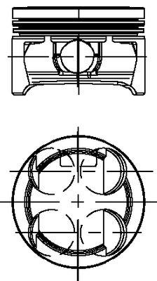 PK94-000 Píst FAI AutoParts