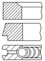 PR68-000 Sada pístních kroužků FAI AutoParts