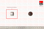 T9380 FAI AutoParts obehová/vodiaca kladka ozubeného remeňa T9380 FAI AutoParts