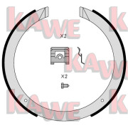 01098 Sada brzdových čelistí, parkovací brzda KAWE