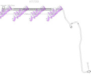 H7172Q Brzdová hadice KAWE