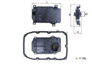 HX 187KIT Hydraulický filtr, automatická převodovka MAHLE