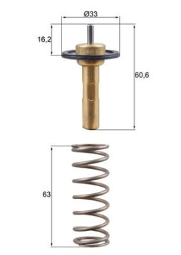 TX 311 90D Termostat, chladivo BEHR MAHLE