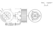 AB 6 000S vnitřní ventilátor BEHR MAHLE