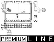 AE 90 000P Výparník, klimatizace BEHR *** PREMIUM LINE *** MAHLE