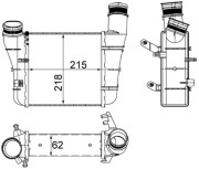 CI 336 000S Chladič turba BEHR MAHLE