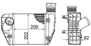 CI 423 000S Chladič turba BEHR MAHLE