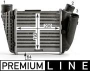 CI 429 000P Chladič turba BEHR *** PREMIUM LINE *** MAHLE