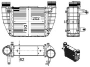 CI 486 000S Chladič turba BEHR MAHLE