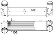 CI 490 000S Chladič turba BEHR MAHLE