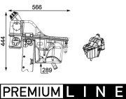 CRT 54 000P Vyrovnávací nádoba, chladicí kapalina BEHR *** PREMIUM LINE *** MAHLE