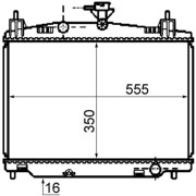 CR 1071 000S Chladič, chlazení motoru Ausgabe Nr. 03/2018: Beschädigtes Ölfilterpapier MAHLE