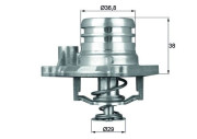 TI 13 92 Termostat, chladivo BEHR MAHLE