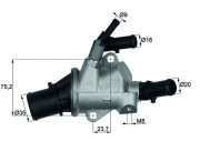 TI 148 88 Termostat, chladivo BEHR MAHLE