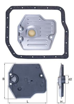 HX 245D Hydraulický filtr, automatická převodovka MAHLE