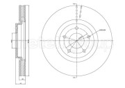 BD1313 Brzdový kotouč fri.tech.