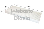 82D0325162A WEBASTO filter vnútorného priestoru 82D0325162A WEBASTO