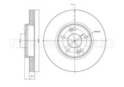 800-533 Brzdový kotouč CIFAM
